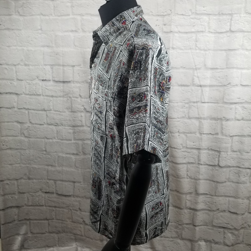 Van Thanh Mens Short Sleeve Medium Button-Up - Picture 4 of 5